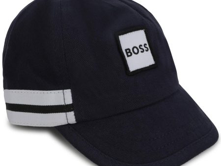 Baby Boys Blue Logo Cap Fashion