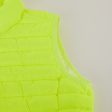 Boys & Girls Fluo Yellow Padded Gilet Supply