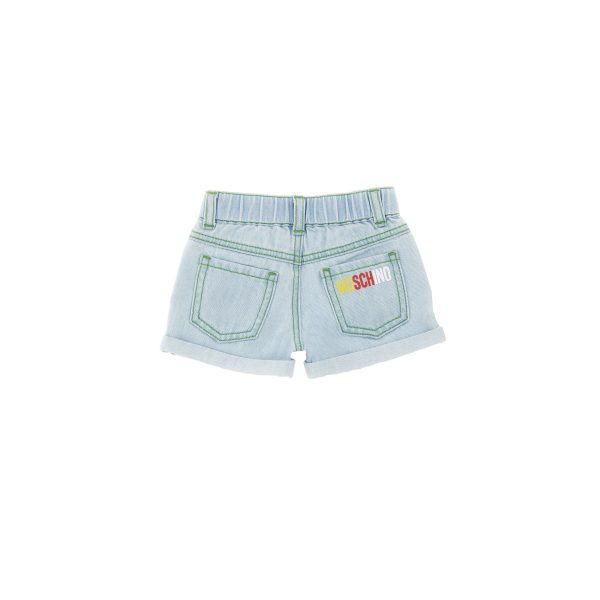 Baby Boys & Girls Light Blue Denim Shorts Discount