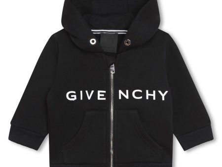 Baby Boys & Girls Black Hooded Sweatshirt Supply