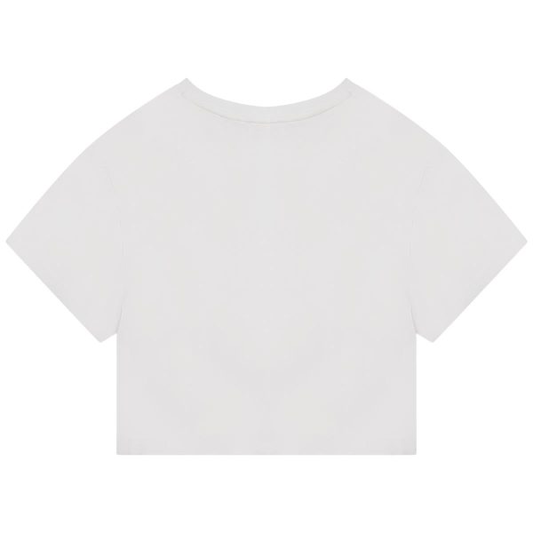 Girls White T-Shirts Supply