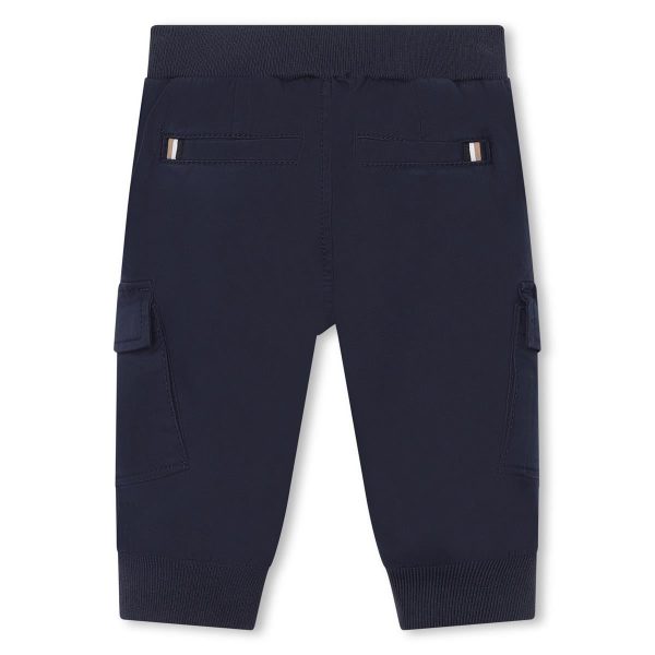 Baby Boys Blue Trousers For Cheap