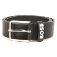 Boys Black Logo Belt Online Sale