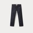 Boys Dark Navy Denim Trousers on Sale