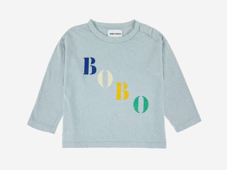 Baby Boys & Girls Blue Logo T-shirt For Discount