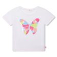 Girls White Butterfly T-Shirt Online Sale