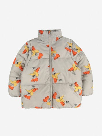 Boys & Girls Beige Padded Jacket Online Sale