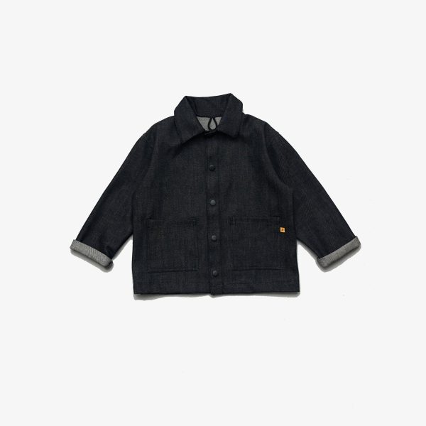 Boys & Girls Charcoal Denim Jacket Sale