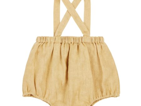 Baby Boys & Girls Pale Yellow Bloomers Fashion