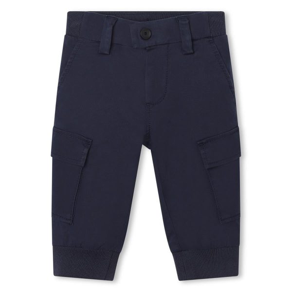 Baby Boys Blue Trousers For Cheap