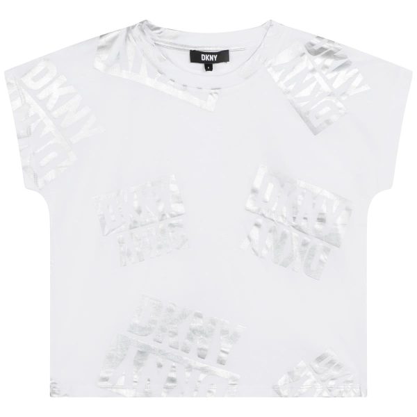 Boys & Girls White T-Shirts For Discount