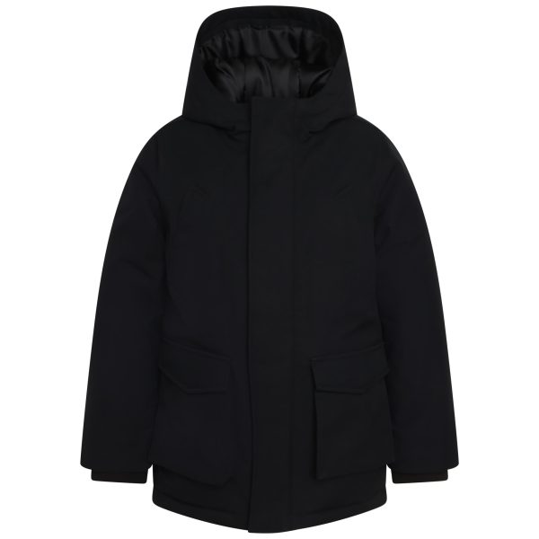 Boys Black Padded Coat Supply