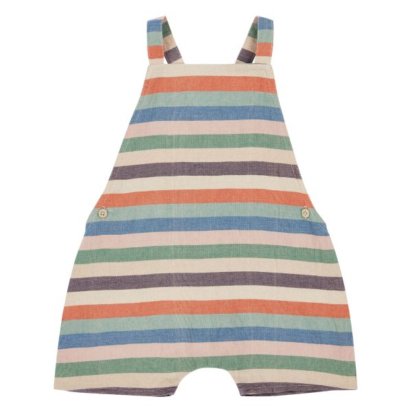 Baby Boys & Girls Multicolor Stripes Cotton Babysuit Fashion