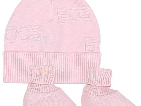 Baby Boys & Girls Pink Hat & Shoes Hot on Sale