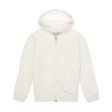 Girls White Zip-Up Top Discount