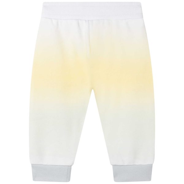 Baby Boys & Girls White Cotton Trousers Supply