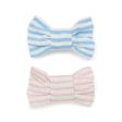 Girls Pink Stripes Hair Clips Online now