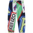 Boys Blue Logo Trousers Hot on Sale