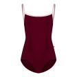 Girls Wine Red Ballet Onesies Online Sale