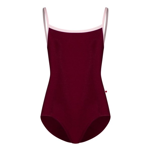 Girls Wine Red Ballet Onesies Online Sale