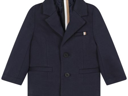 Baby Boys Navy Suit For Cheap