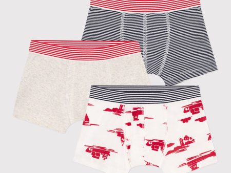 Boys Multicolor Cotton Underwear Set(3 Pack) Online now