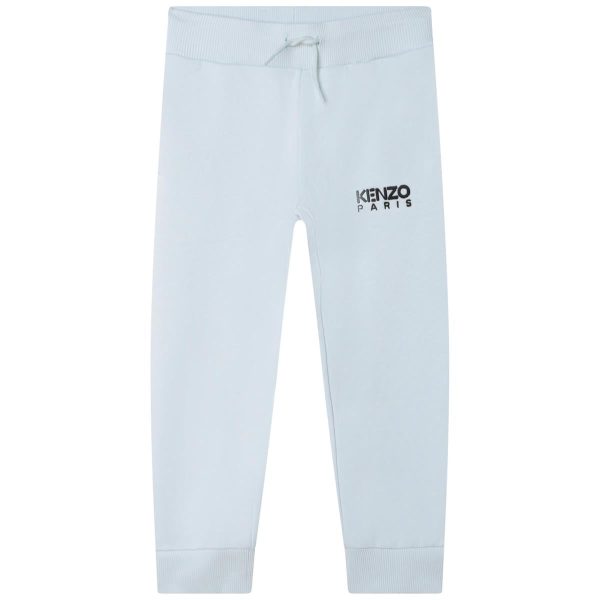 Boys Blue Logo Trousers on Sale