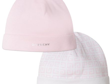 Baby Boy & Girls Pink Hat (2 Pack) Online Hot Sale