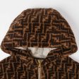 Boys & Girls Brown Logo Jacket on Sale