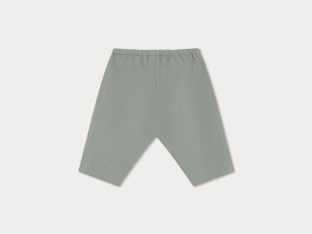 Baby Boys & Girls Green Cotton Trousers Online