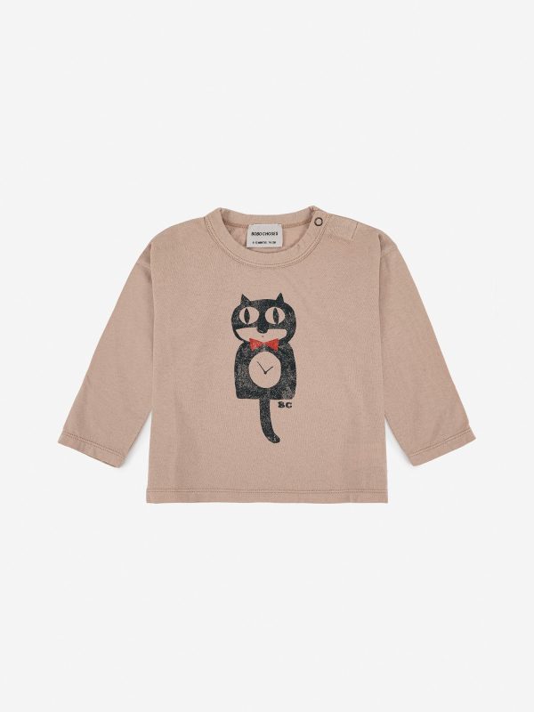 Baby Boys & Girls Brown T-shirt Online Sale