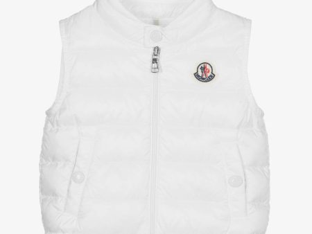 Baby Boys & Girls White  NEW_AMAURY  Padded Down Gilet For Cheap