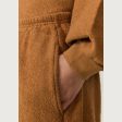 Girls Camel Cotton Trousers on Sale