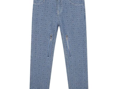 Boys & Girls Blue Denim Trousers Sale