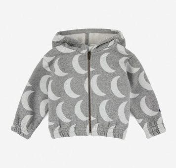 Baby Boys & Girls Grey Zip-Up Top Online