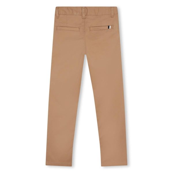 Boys Camel Trousers Discount