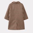 Boys & Girls Brown Check Wool Coat Online Hot Sale