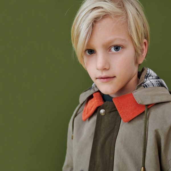 Boys & Girls Beige Coat on Sale