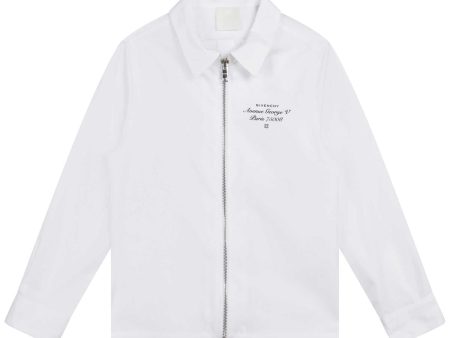 Boys & Girls White Jacket For Cheap