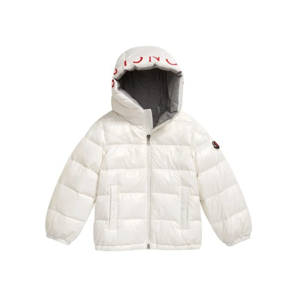 Baby Girls White  SALZMAN  Padded Down Jacket Hot on Sale