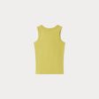 Girls Yellow Cotton Vest Online now