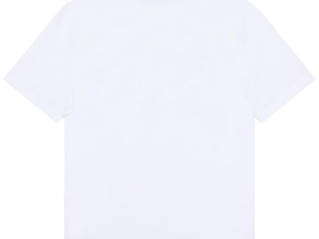 Boys White T-Shirt For Cheap