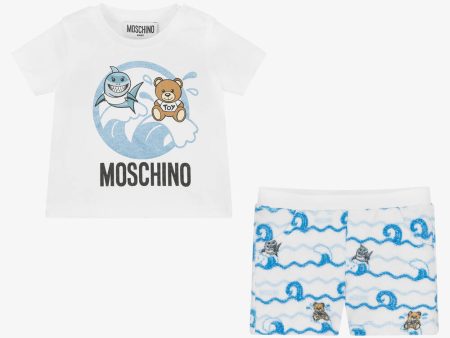 Baby Boys & Girls Blue Cotton Set Online