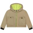 Boys & Girls Beige Jacket Fashion