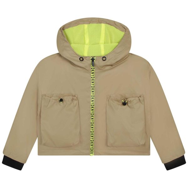 Boys & Girls Beige Jacket Fashion