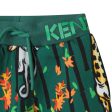 Baby Boys Green Printed Trousers Hot on Sale