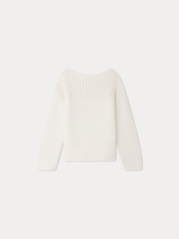 Girls White Sweater Online now