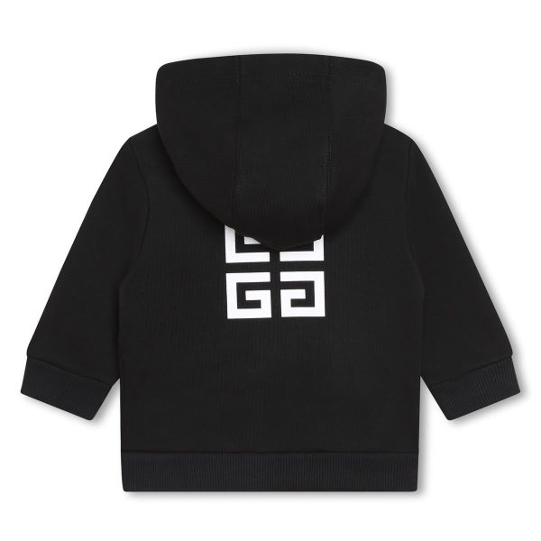 Baby Boys & Girls Black Hooded Sweatshirt Supply