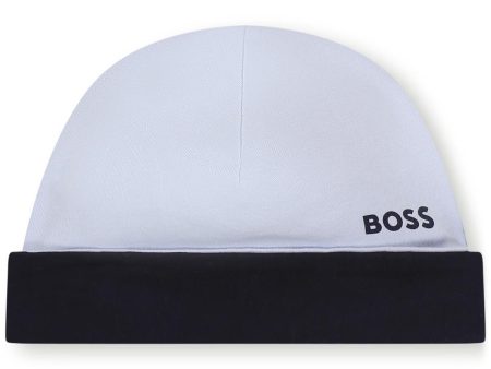 Baby Boys Blue Logo Hat Online Hot Sale