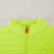 Boys & Girls Fluo Yellow Padded Gilet Supply